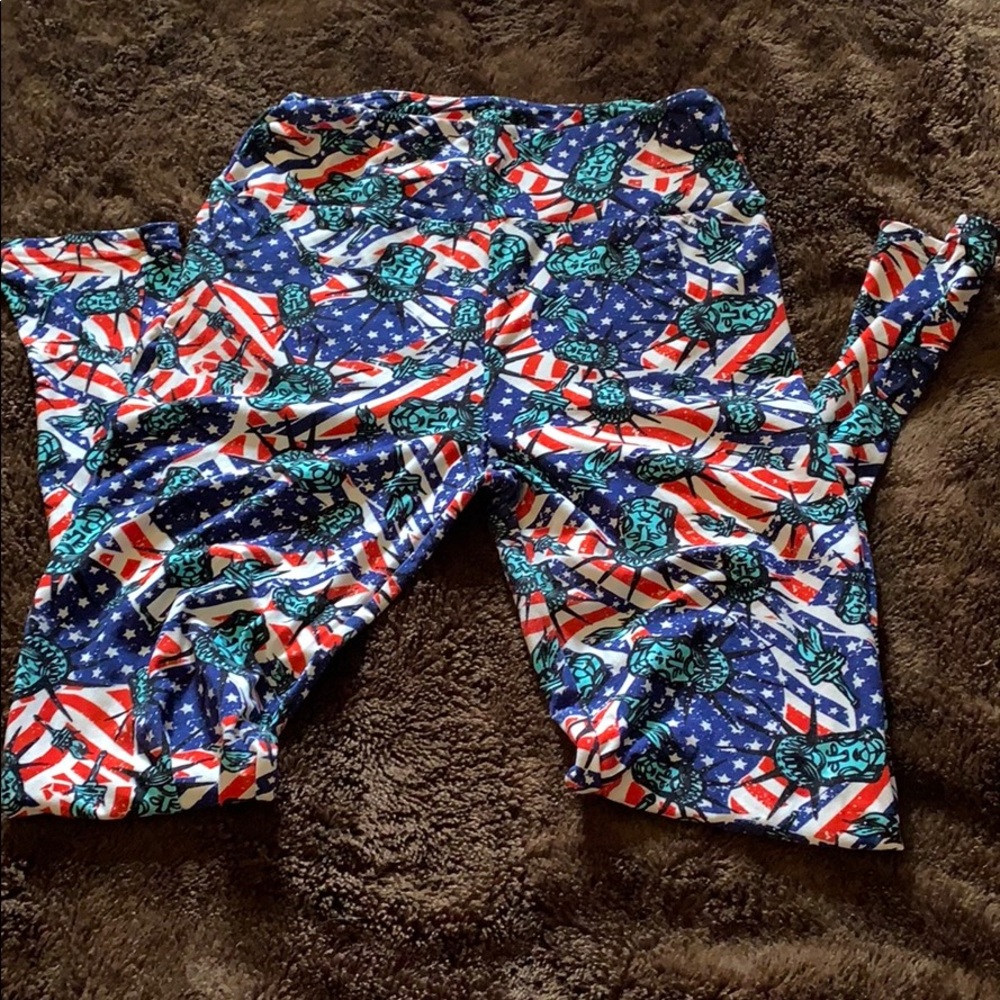 Lularoe Statue of Liberty Leggings
